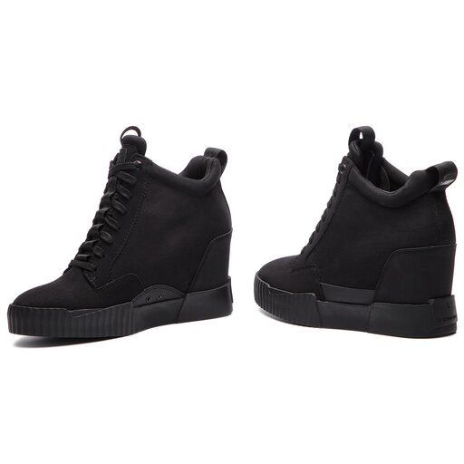 geweten tiran rammelaar Sneakers G-Star Raw Rackam Core Wedge D10170-A600-990 Black | chaussures.fr
