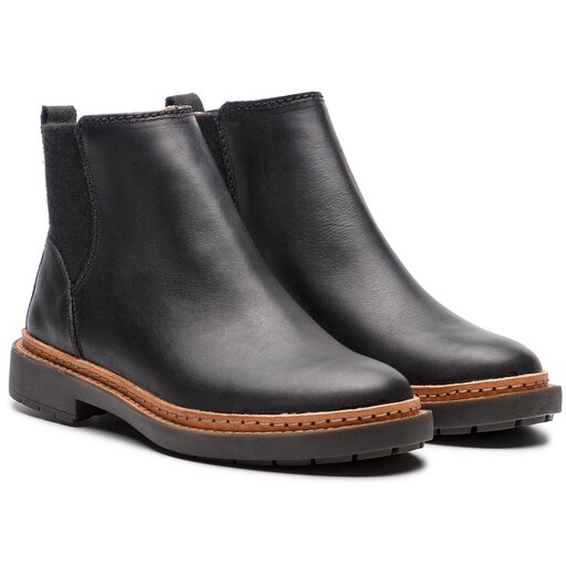 Botines Clarks Trace Fall 261291794 Black Leather zapatos.es