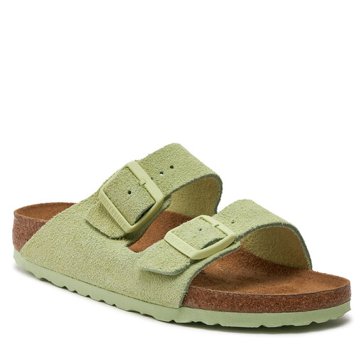 Birkenstock suede green online