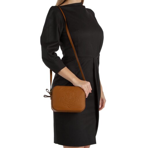 Lauren ralph lauren sales huntley camera leather bag