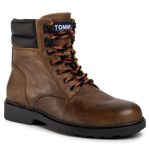 Stiefel Tommy Jeans Classic Tommy Jeans Lace Up Boot EM0EM00540