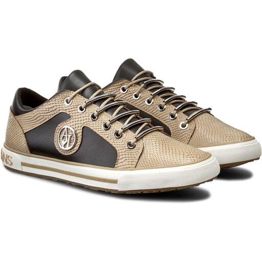 Scarpe sportive Armani Jeans 925007 6A428 00322 Beige escarpe