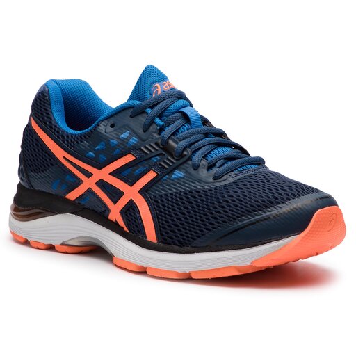 Pantofi Asics Gel Pulse 9 T7D3N Dark Blue Shocking Orange Victoria