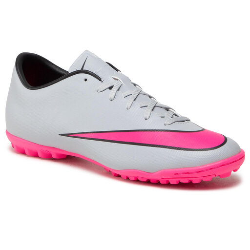 Apretar incondicional Rebotar Zapatos Nike Mercurial Victory V Tf 651646 060 Wolf Grey/Hyper  Pink/Black/Blk • Www.zapatos.es