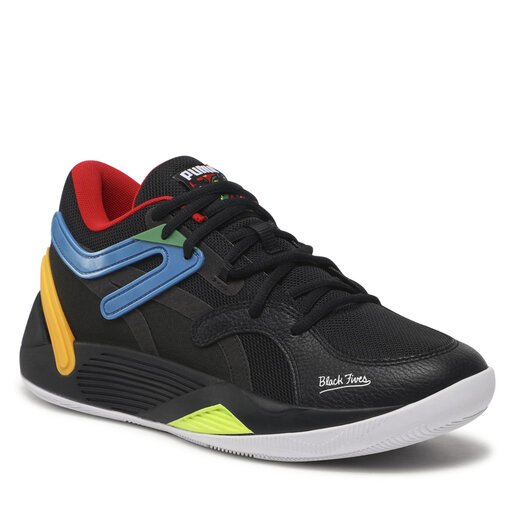 Buty do koszykówki Puma Trc Blaze Court Black Fives 376637 01 Czarny