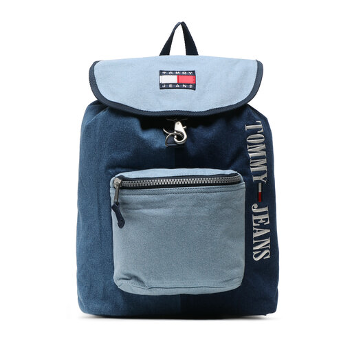 Tommy Jeans Tjm Heritage Denim Flap Backpack AM0AM11108