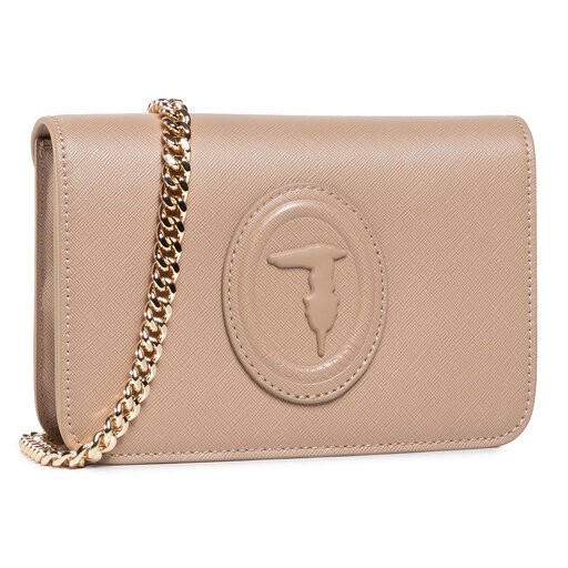 Torebka Trussardi Clutch 1 Gusset 75B01076 Be owy eobuwie .pl