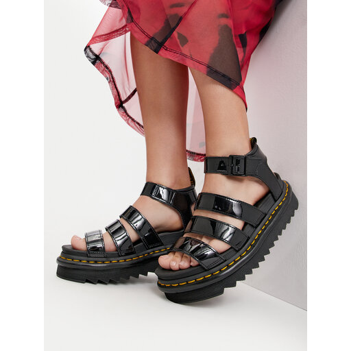靴 Dr.Martens BLAIRE BLACK DR MARTENS: Blaire Vegan (Black) | The Whitby Cobbler