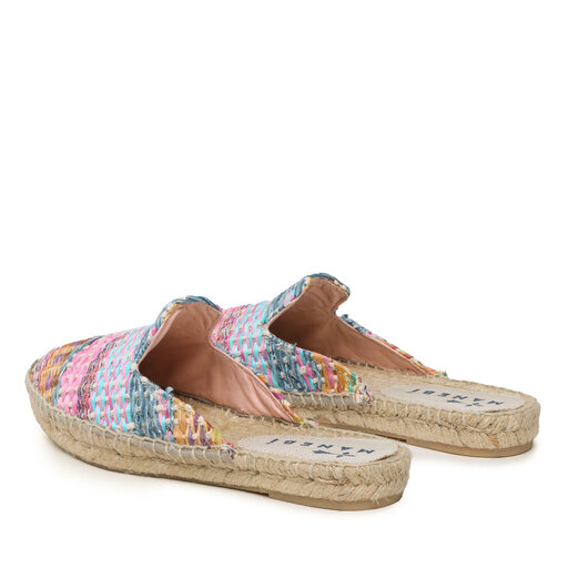 Espadrilles Manebi Raffia Yute Mix Mules G 6.1 M0 Multicolore fr.eschuhe.ch