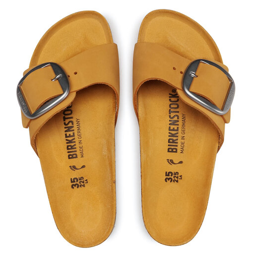 Pantoletten Birkenstock Madrid Big Buckle 1018727 Gelb