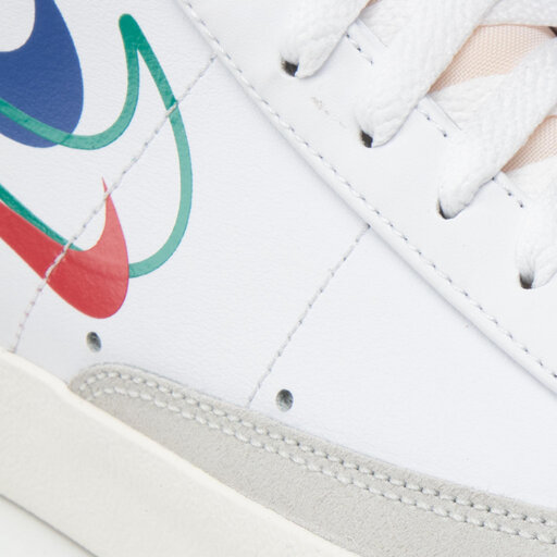 nike blazer mid 77 white green noise game royal