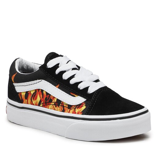 Sneakers aus Stoff Vans Old Skool VN0005WVBLK1 Digi Flame Black
