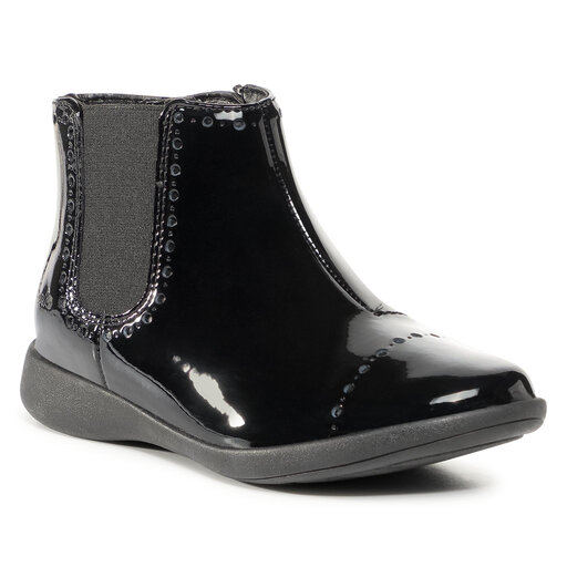 Boots Clarks Etch Form K 261437376 Black Patent chaussures