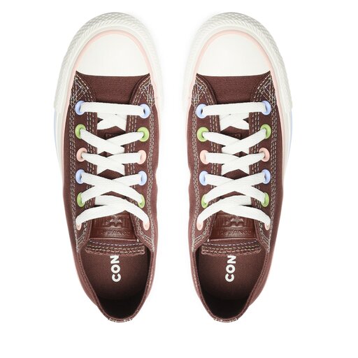 Sneakers aus Stoff Converse Chuck Taylor All Star A04639C Braun