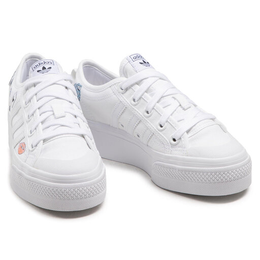 Sneakers adidas NIzza Platform J FY2531 WeiB
