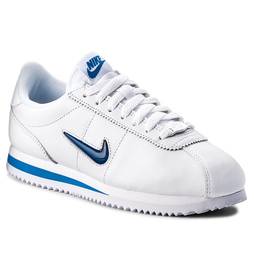 Economie Wig rijm Schuhe Nike Cortez Basic Jewel '18 AA2145 101 White/Blue Jay | eschuhe.de