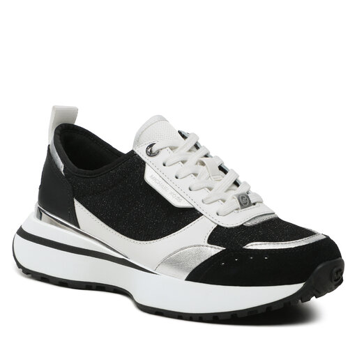🔥Clearance Sale Alert: Leather Platform Sneakers - Black, White / US Men Size 5.5-12