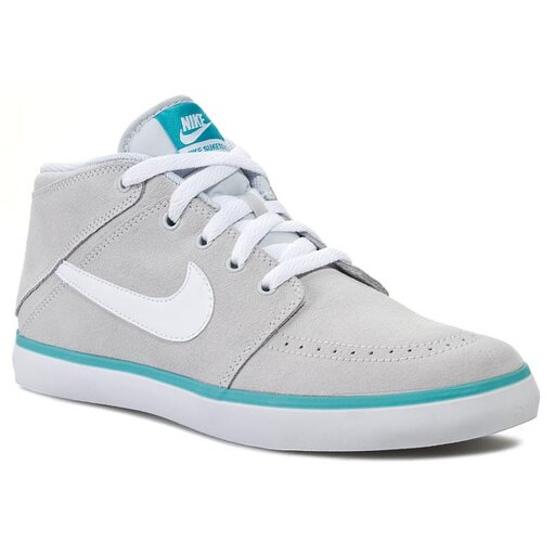 Chaussures Nike Suketo 2 Mid Leather 654488 010 Pure Platinum