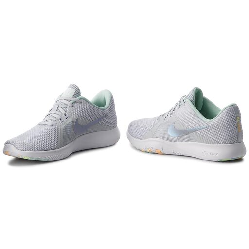 Chaussures Nike Flex Trainer 8 Prm 924340 090 Pure Platinum Wolf Grey White