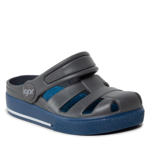 Mules sandales de bain Igor Ola Combi S10284 017 Gris chaussures