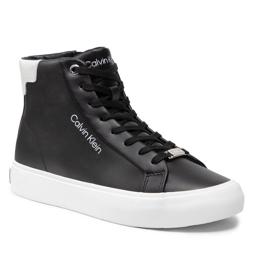 Laisvalaikio batai Calvin Klein Vulc High Top HW0HW00840 Juoda | eavalyne.lt