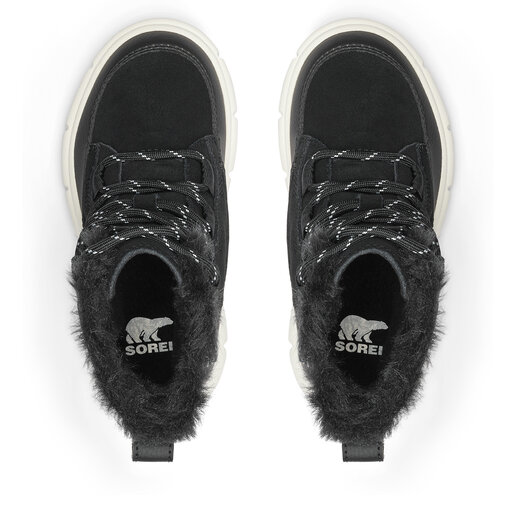 Schneeschuhe Sorel Explorer III Lace Wp 2088512010 Schwarz eschuhe
