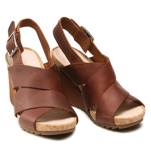 Sandalen Clarks Flex Sand 261504304 Braun