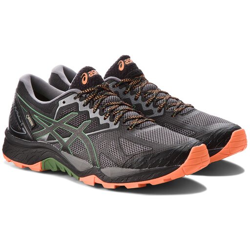 Batai Asics Gel-FujiTrabuco 6 G-TX GORE-TEX T7F0N Carbon/Black 020 •  Www.eavalyne.lt