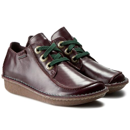 Clarks funny clearance dream aubergine