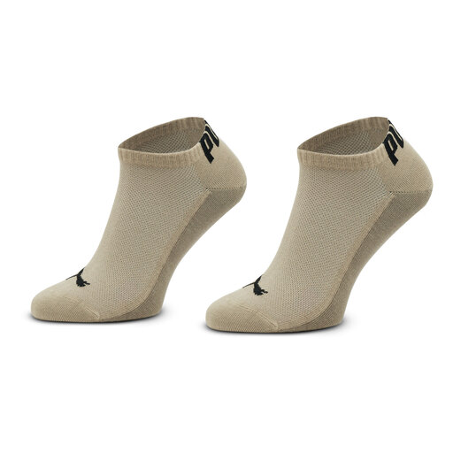Lot de 2 paires de chaussettes basses homme Puma Men Back Logo