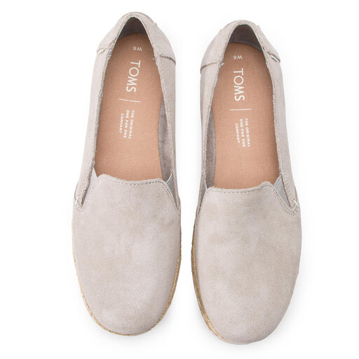 Espadrilles Toms Palma 10013369 Drizzle Grey Suede eapavi.lv