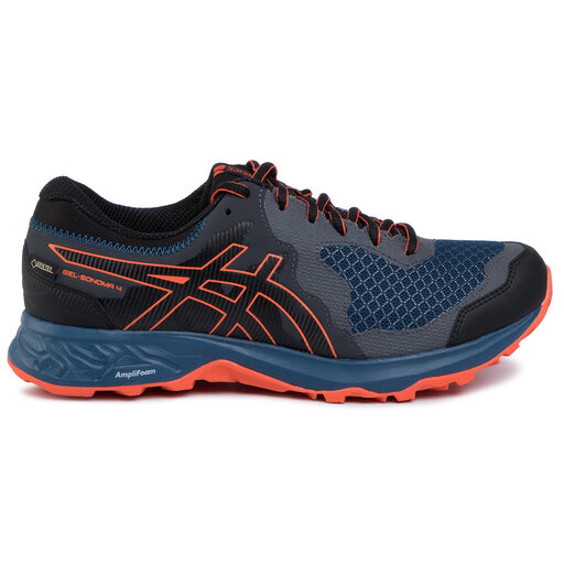Chaussures de running Asics Gel Sonoma 4 G Tx GORE TEX 1011A210 Bleu marine chaussures