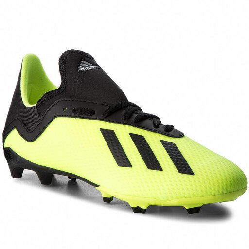 Boty adidas X 18.3 Fg J DB2418 Syello Cblack Syello eobuv.cz