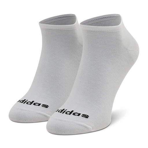3 unisex zemo zeķu pāru komplekts adidas Low Cut 3PP GE6137 Medium Grey  Heather/White/Black • Eapavi.lv