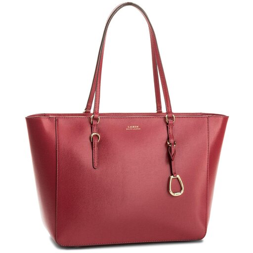 Sac a main Lauren Ralph Lauren Bennington 431687507004 Rouge chaussures