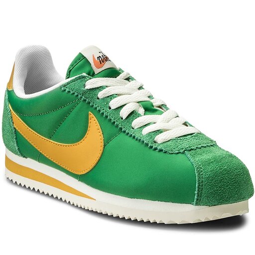 Para aumentar Hacia entregar Zapatos Nike Wmns Classic Cortez Nylon Prem 882258 301 Classic Green/Yellow  Ochre | zapatos.es