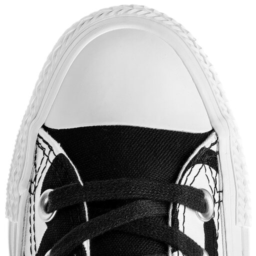 Trampki Converse Ctas Ox 159618C Black White White eobuwie