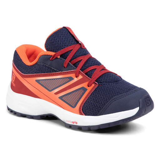 Buty Salomon Sense J 408028 09 M0 Evening Blue Red Dahlia