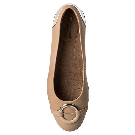 Ballerines Clarks Neenah Vine 261324614 Nude Combi fr.eschuhe.ch