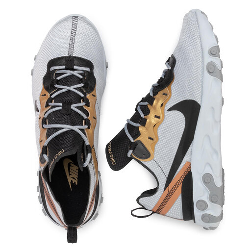 Laufschuhe Nike React Element 55 CD7627 001 Grau de.eschuhe.ch