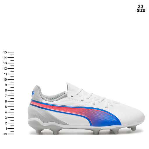 Zapatos de futbol puma king blancos blancas 2025