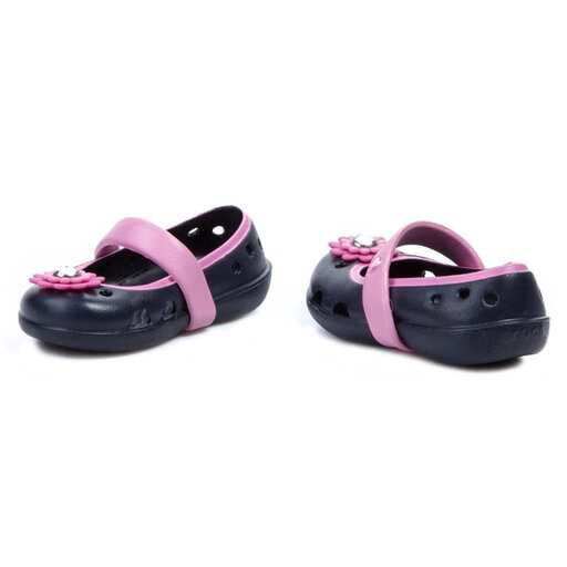 Ballerinas Crocs Keeley Petal Charm Flat Ps 15399 Dunkelblau eschuhe