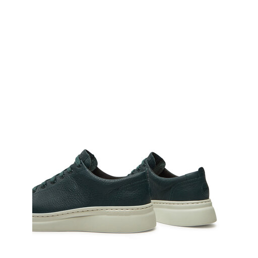 Sneaker Camper Runner Up K200508 Donna - Pelle Nera, Suola XL Extralight Organix 3.0 | Stile Anni '80 Casual