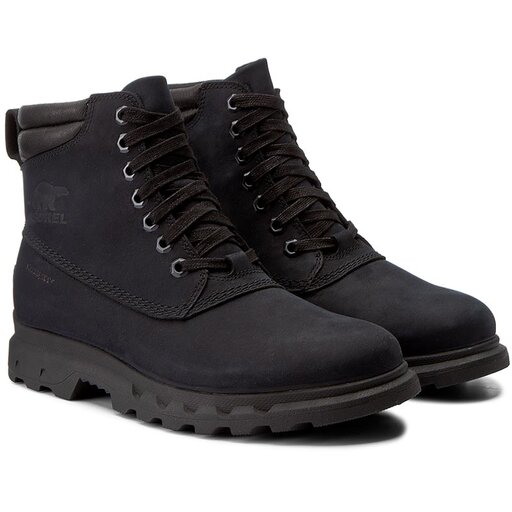 Turistick obuv Sorel Portzman Lace NM2761 Black Black 010