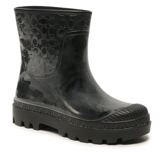 Rain Boots Botas Coach Para Nieve Verde Militar Botín De Lluvia Millie