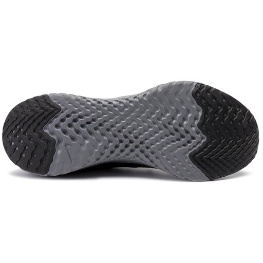 Nike epic react flyknit 2 - deals laufschuhe herren - black-black-white-gunsmoke