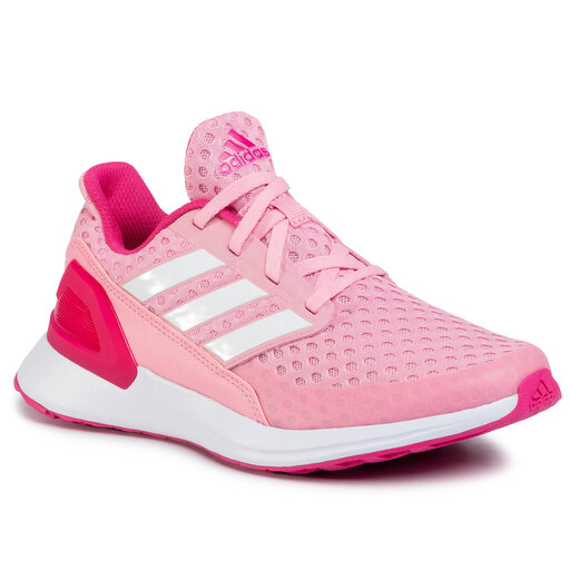 Laufschuhe adidas RapidaRun J EF9245 Rosa eschuhe