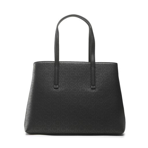 Bolso Calvin Klein Ck Must Tote Md Epi Mono K60K610628 Negro zapatos.es