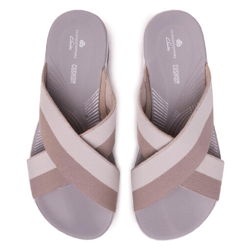 Mules sandales de bain Clarks Arla Elin 261495314 Beige chaussures