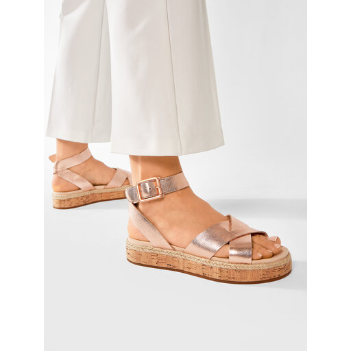 Rose gold clarks new arrivals